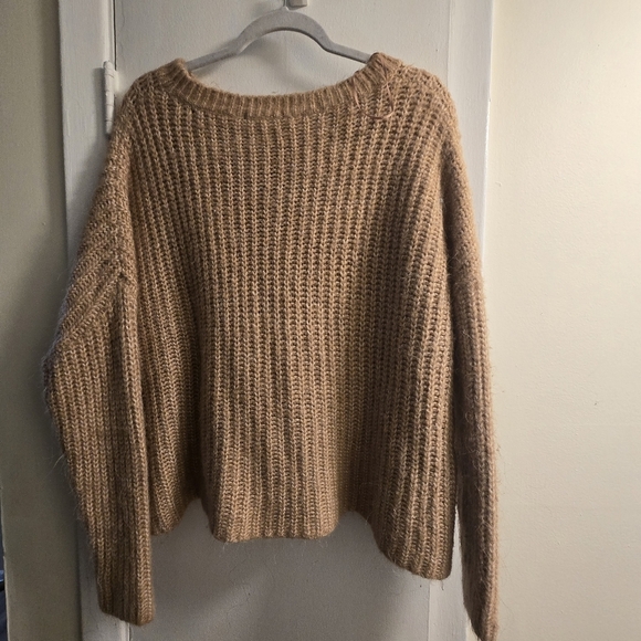 Zara Knit Alpaca Women's Oversized Sweater SizeXL - Picture 7 of 10
